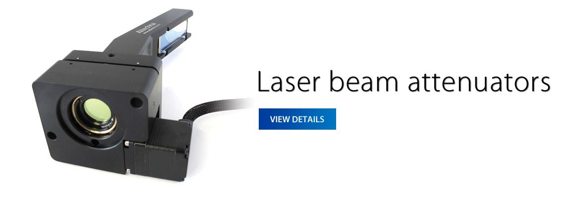 Laser beam attenuators